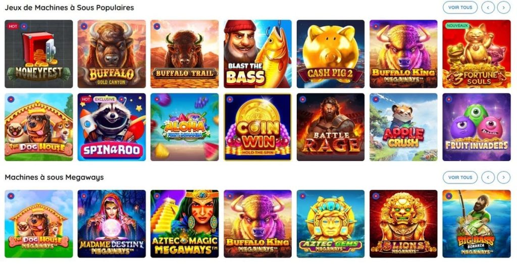 Rooli Casino machines à sous